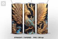 3d phoenix 5 Tumbler Sublimation, 20 oz Tumbler Wraps Product Image 6