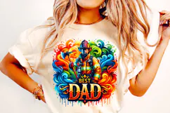 Firefighter Dad Png Sublimation, Firefighter Png, Fireman Product Image 2