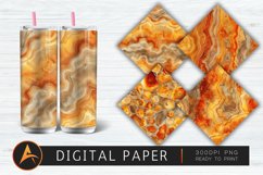 Firestone Amber Agate Digital Paper Product Image 1