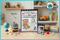 First Day of School Poster Printable JPG PDF Product Image 3