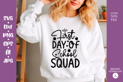 Back to school SVG Design, Back to School svg cut file Product Image 1