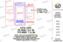 3D Baby's First Easter Bundle Laser Cut. Easter Decor SVG Product Image 5