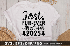 Christmas Cat SVG Bundle - Christmas T-shirt Design Product Image 8