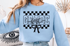 First Grade Teacher SVG PNG - Back To School Hello 1st Grade Product Image 5