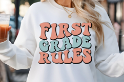 First grade rules SVG, Back to School SVG Product Image 1