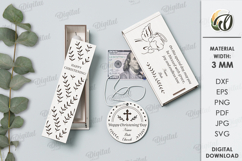 First Holy Communion gift Laser Cut. Christening SVG Product Image 1