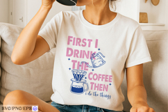 Coffee Pour over Hand-drawn SVG Design Product Image 2