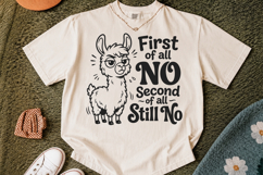 First of All No Second of All Still No SVG Product Image 2