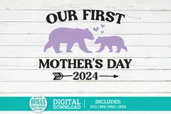 Our First Mother's Day SVG | 1st Mother's Day Shirt Product Image 2