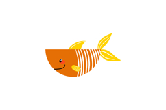 Cute Mediterranean Fish Clipart Isolated Drawn PNG Product Image 9