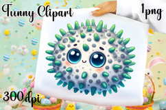 Watercolor baby golden fish clipart. Cute fish illustrations Product Image 1