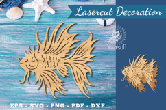 Fish Lasercut Decoration Product Image 1