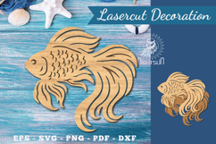 Fish Lasercut Decoration Product Image 1