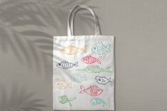 Hand-Drawn Colored Fish | Tropical Fishes | Under the Sea Product Image 7