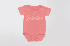 Hand-Drawn White Fish | Tropical Fishes | Under the Sea Product Image 8