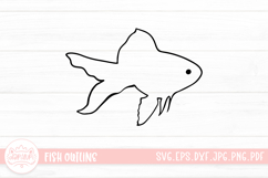 Animal Sea Creature Outline For Coloring Book Product Image 1