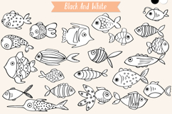 Hand-Drawn Fish | Tropical Fishes | Under the Sea Product Image 6