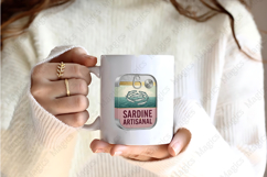 Fisherman Aesthetic Sardines Sublimation Design Product Image 2