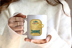 Fisherman Aesthetic Sardines Sublimation Design Product Image 2