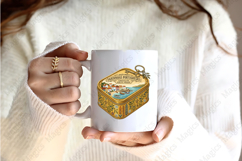 Fisherman Aesthetic Sardines Sublimation Design Product Image 2