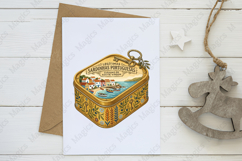 Fisherman Aesthetic Sardines Sublimation Design Product Image 3