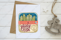 Fisherman Aesthetic Sardines Sublimation Design Product Image 3