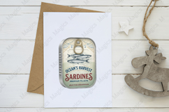 Fisherman Aesthetic Sardines Sublimation Design Product Image 3