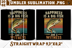 Tumbler Sublimation | Fishing | Fishing lover gift Product Image 1