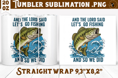 Tumbler Sublimation | Fishing | Fishing lover gift Product Image 1