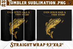 Tumbler Sublimation | Fishing | Fishing lover gift Product Image 1