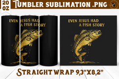 Tumbler Sublimation | Fishing | Fishing lover gift Product Image 1