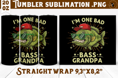 Tumbler Sublimation | Fishing | Fishing lover gift Product Image 1