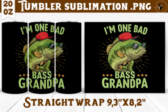 Tumbler Sublimation | Fishing | Fishing lover gift Product Image 1