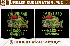 Tumbler Sublimation | Fishing | Fishing lover gift Product Image 1