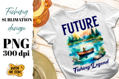 Fishing sublimation. Father&#039;s Day sublimation Product Image 1