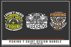 fishing typographic quotes design bundle Product Image 7