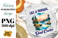 Fishing sublimation. Father&#039;s Day sublimation Product Image 1