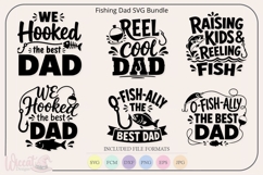 Father’s Day Fishing Quote SVG Bundle, Dad Fishing svg, Product Image 2