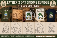 Father’s Day Fishing Gnome SVG Bundle, Dad Fishing svg, Product Image 2