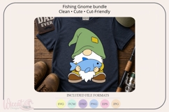 Father’s Day Fishing Gnome SVG Bundle, Dad Fishing svg, Product Image 7