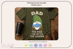 Father’s Day Fishing Gnome SVG Bundle, Dad Fishing svg, Product Image 8
