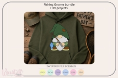 Father’s Day Fishing Gnome SVG Bundle, Dad Fishing svg, Product Image 9