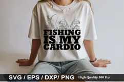 Fishing SVG Design - Fishing Is My Happy Place Product Image 2