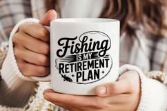 Fishing Is My Retirement Plan SVG, Retirement SVG Product Image 3