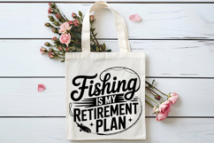 Fishing Is My Retirement Plan SVG, Retirement SVG Product Image 4