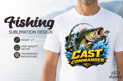 Fisherman Sublimation Fathers day tshirt Fishing bundle Product Image 4