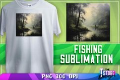 Fishing Sublimation Bundle|Fishing PNG design|River Design Product Image 10