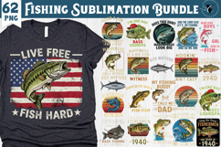 Fishing sublimation bundle | Fishing | Fishing lover gift Product Image 1