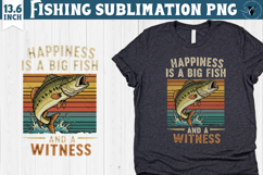 Fishing sublimation design | Fishing clipart Product Image 1