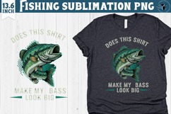 Fishing sublimation design | Fishing clipart Product Image 1